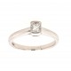 Pre Owned Platinum Diamond Solitaire Ring ZX642